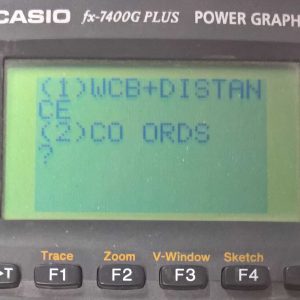 Casio Calculator Programme