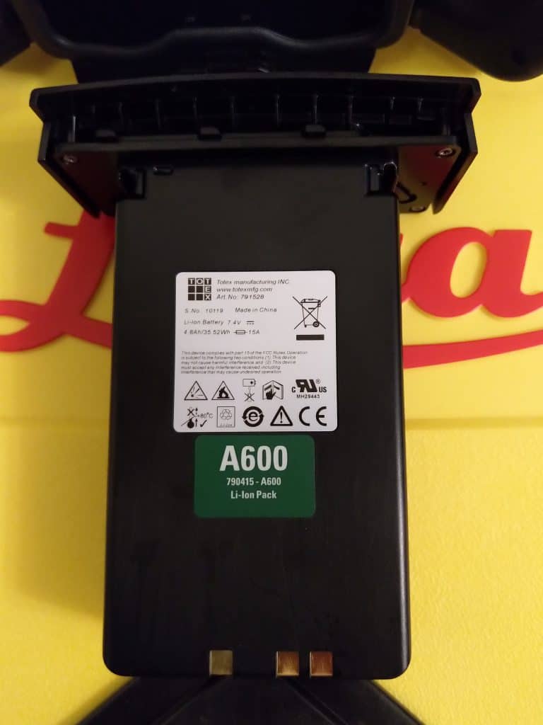Leica A600 Li-Ion Rechargeable Battery Pack